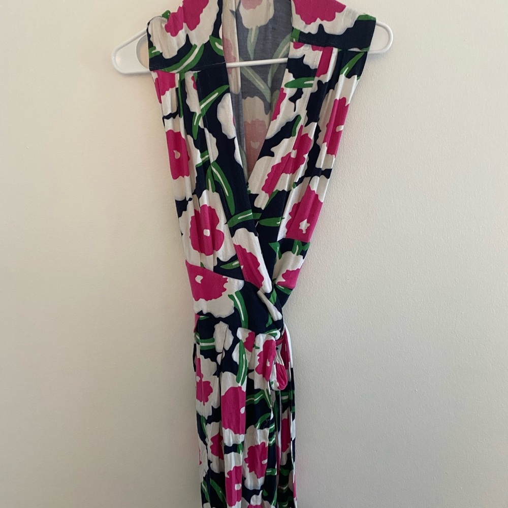 Diane Von Furstenberg Vibrant Floral Dress